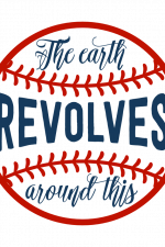 The Earth Revolves Around This, Baseball Ball, Sport Free Svg File