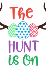 The Hunt Is On, Easter Free Svg File