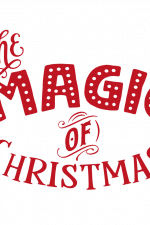 the magic of christmas, holiday free svg file