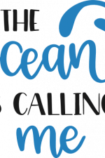 the ocean is calling me, summer time, vacation free svg file