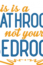 this is a bathroom not your bedroom, funny restroom free svg file