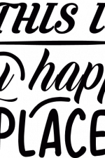 this is my happy place, home free svg file