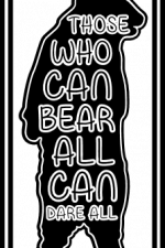 those who can bear all can dare all free svg file