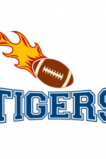 Tigers Football Team Fan, Ball In Fire, Sport Free Svg File