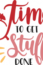 time to get stuff done, students, school free svg file