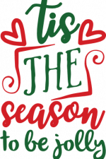 tis the season to be jolly, christmas free svg file