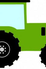 tractor, farm vehicle - free svg file for members