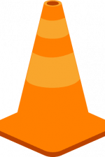 traffic cone, road block, construction free svg file