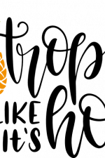 tropic like it's hot, summer free svg file