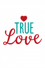 True Love, Valentine's Day Free Svg File