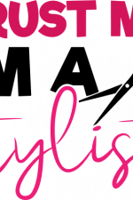trust me i'm a stylist, scissor, hairdresser free svg file