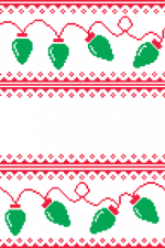ugly sweater, pixel design, christmas free svg file