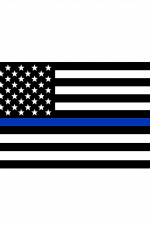United States Flag, Police - free svg file for members