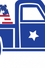 USA, 4th of july truck - free svg file for members