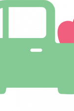 valentine truck with hearts, valentine's day free svg file