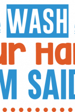 wash your hands mom said so, bathroom free svg file
