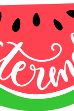 watermelon slice, summer free svg file clipart image