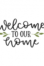 Welcome To Our Home, Leaves Free Svg File