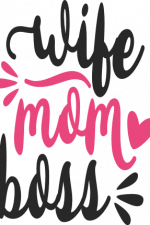 wife mom boss, girl power free svg file