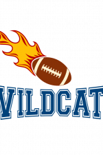 Wildcats, Football Ball In Fire, Sport Free Svg File