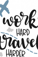 work hard travel harder, vacay mood free svg file