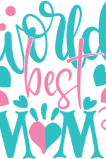 world best mom, mother's day free svg file