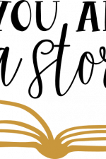 you are a story, book free svg file