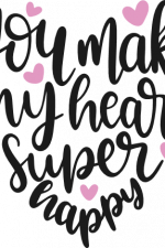 you make my heart super happy, valentine's day free svg file