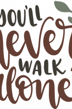 you'll never walk alone, positive free svg file