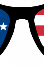 american flag glasses, USA, patriotic, 4th of July - free svg file for members