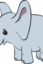 baby elephant clipart, kids room, decorative free svg file