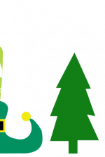 believe sign, elf shoe, hat, christmas - free svg file for members