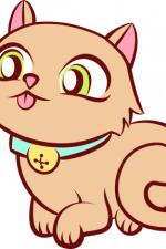 cute cat, kitty clipart, kids room decoration free svg file