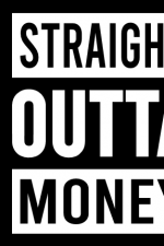 dad of girls straight outta money, father's day free svg file