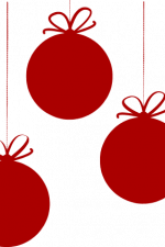 hanging christmas ornaments, baubles free svg file