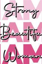 i am strong beautiful woman, girls t-shirt design free svg file