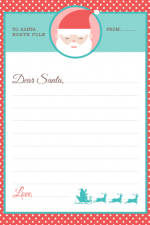 letter for santa, christmas free svg file