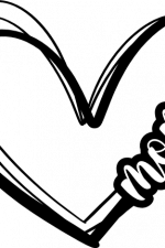 mom heart, mother love, mother's day - free svg file for members