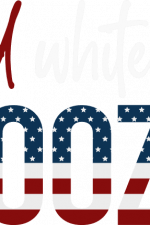 red white and booze, USA flag, 4th of July - free svg file for members