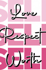 self love, self respect, self worth, motivational free svg file