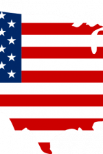 USA map with Flag, united states, 4th of july free svg file