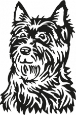 west highland white terrier, dog head, pet lover free svg file