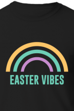 easter vibes, rainbow free svg file