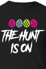 the hunt is on, funny easter free svg file