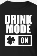 drink mode on, funny st patricks day free svg file