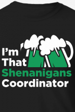 I'm that shenanigans coordinator, st patricks day free svg file