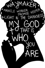waymaker, black girl praying, christian free svg file