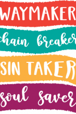 waymaker, chain breaker, sin taker, christian shirt free svg file