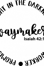 waymaker, miracle worker, promise keeper, religious free svg file