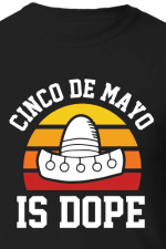 cinco de mayo is dope free svg file